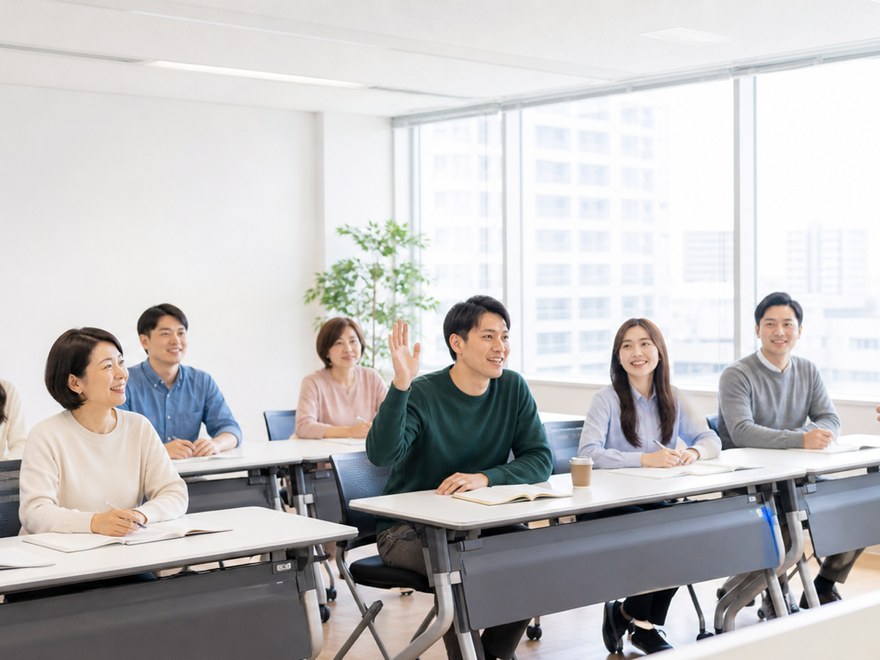 병원동행매니저 자격교육을 듣는 교육생들